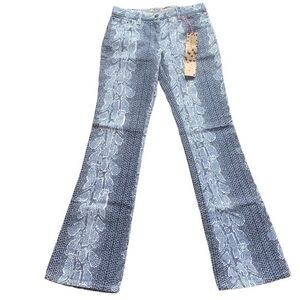 Ungaro Fever Galaxy Flare Leg Jeans Sz 30 NWT